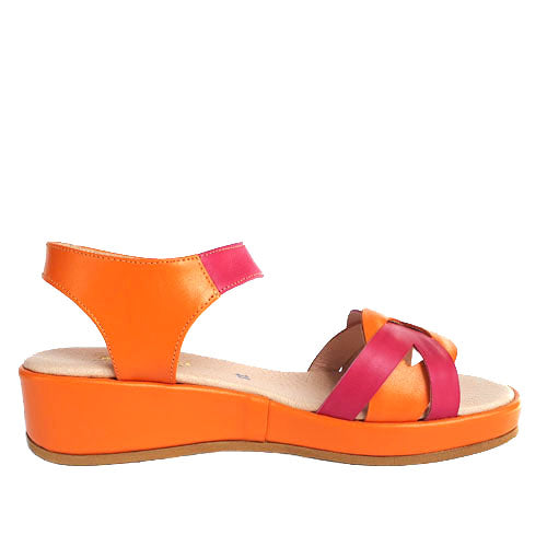 215 orange and fuchsia